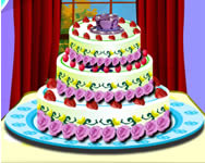 sts - Barbie cake decoration