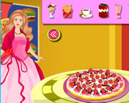 sts - Barbie candy pizza