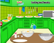 sts - Cooking jam pancake