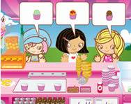 The ice cream parlour sütõs HTML5 játék