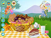 Brownie picnic online játék