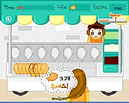 Cooking fish bread online játék