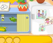 Doras cooking in la cocina sütõs HTML5 játék
