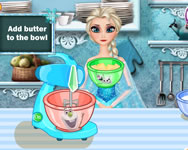 Elsa cupcakes sütõs játékok