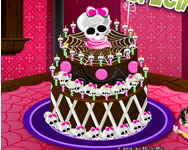 Monster High special cake játék