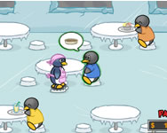 Penguin diner sütõs HTML5 játék